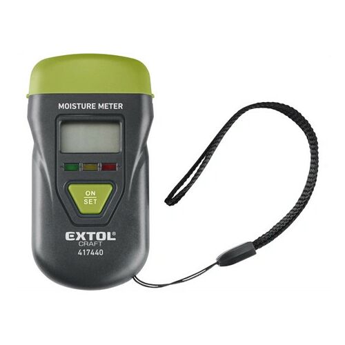 Extol Craft ANYAGNEDVESSÉG MÉRŐ, FÁHOZ ÉS ÉPÍTŐANYAGHOZ, 0-40 °C 417440 144962530