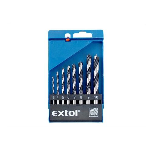 Extol Craft FAFÚRÓ KLT., MŰANYAG DOBOZBAN, 8DB 3-10MM POLÍROZOTT 1142