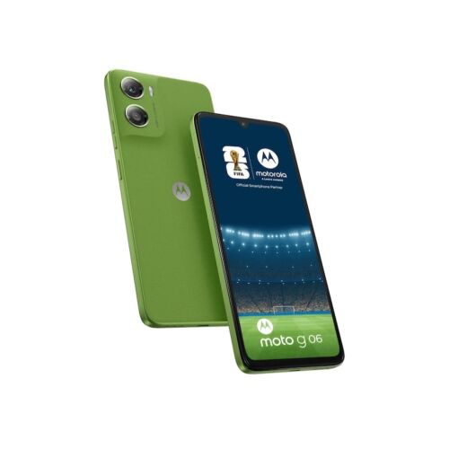 Mobiltelefon: Motorola g06, Dual SIM, 64 GB, 4 GB RAM, Tendril Green 144973588