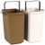 Műanyag hulladékválogató kuka 2x10 l 144978078