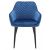 NAPOLI Sötétkék Bársony Szék 144978125