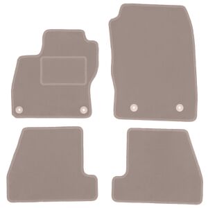 Bézs velúr szőnyegek: Ford Focus MK3 FL szedán, kombi, ferdehátú (2017-2020)