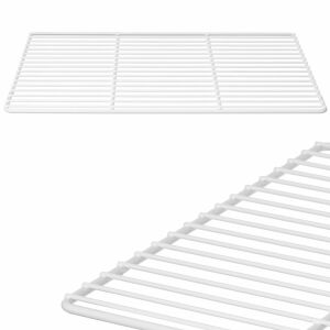 Polcrács hűtött fagyasztószekrényekhez GN 2/1, acél, fehér - Hendi 801888 144978592 - Háztartási nagygép kiegészítő