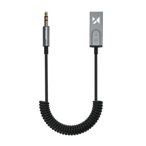 Audio adapter Bluetooth 5.3 vevővel és AUX miniJack 3,5 mm-es és USB-A csatlakozóval