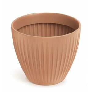 LATIA KEREK VIRÁGCSERÉP - TERRAKOTTA - PP-TLRO30T