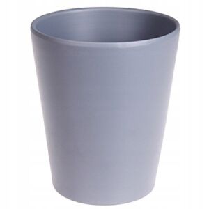 Kerámia virágcserép, szürke, 15 cm 144980868 - Kaspó