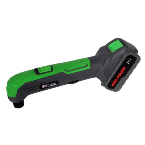 Akkumulátoros multifunkciós csiszoló 20V, 3Ah, akkumulátor nélkül