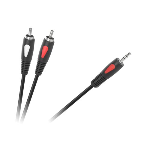 Kábel audio kábel minijack cinch 10m Jack 3.5mm-2RCA Cabletech Eco-Line 144984483 - RCA kábel