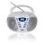 Blaupunkt BP-BB7WH Boombox FM rádióval, CD, MP3, USB és AUX bemenettel