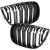 Dupla rács BMW 1-es szériához E87, E81 2004-2007 fényes fekete 144990088