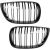 Dupla rács BMW 1-es szériához E87, E81 2004-2007 fényes fekete 144990088