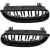 Dupla rács BMW 1-es szériához E87, E81 2004-2007 fényes fekete 144990088
