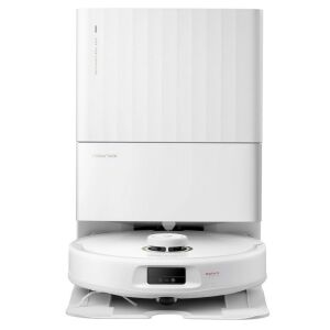 Roborock Q Revo Max V robotporszívó, 7000Pa, 180 perc, 300 m2, Száraz/Nedves, Wi-Fi, PreciSense® LiDAR + Reaktív AI, Hangasszisztens, Fehér