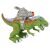 A katapult dinoszaurusz zölden sétál és lő 146159853