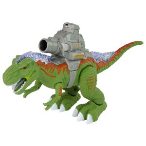 A katapult dinoszaurusz zölden sétál és lő 146159853 - Nonbrand Interaktív gyerek játék