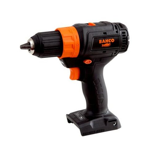 Bahco akkus fúró-csavarozó 18 V-os szénkefe nélküli, 13 mm-es tokmánnyal, 2 sebességfokozattal és 10 nyomatékbeállítással