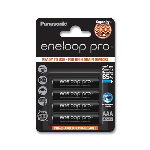 Panasonic Eneloop Pro AAA NiMH 1,2 V 930 mA BL4