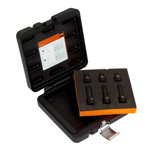 Sada rázových objímok BBR201P6 XZN M14-M18 40 mm a 78 mm 1/2" 6 ks 144996102