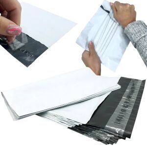 Fehér B4 futárfóliatasak 260×350 mm, öntapadós, 50 db/csomag 145006981 - Boríték