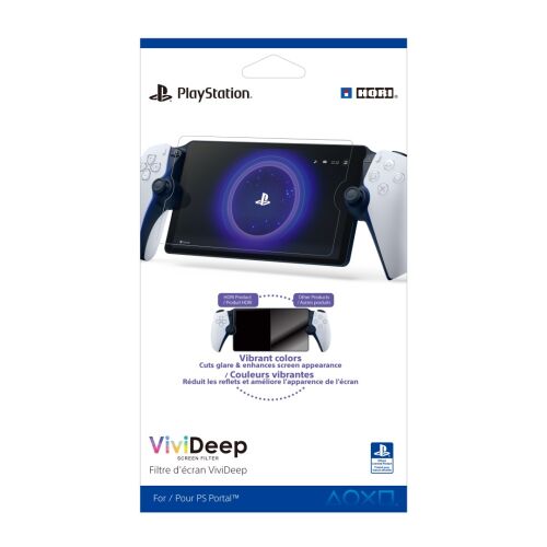 Hori ViviDeep Screen Filter, PlayStation Portal, Zsírálló bevonat, Konzol képernyővédő fólia 145010356