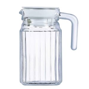 Carafa eleganta Pufo Simply din sticla pentru apa, limonada, suc, sos, 0.5 L, transparent 145011116 - Ulcioare