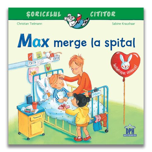 Az olvasóegér – Max kórházba megy 145011262 - Mesekönyv