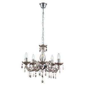 Stropné svietidlo EBT003-5CP GREY 145011674 - Lampy&osvetlenie