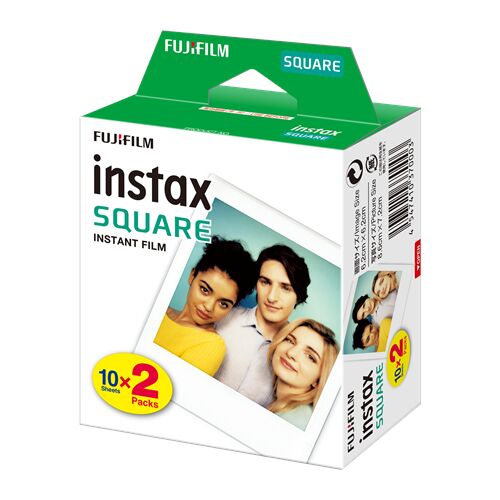 Fujifilm | Instax Square Glossy Instant Film (2x10pl) | 86 x 72 mm | Wymiary obrazu: 62 × 62 mm | Ilość 20 145013122
