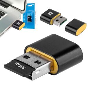 Rebel Comp R60 USB 2.0 480Mb/s Mini Micro SD kártyaolvasó 145013194 - Kártyaolvasó