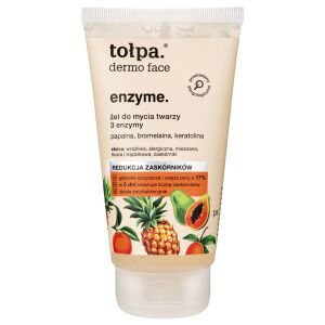 TOŁPA Dermo Face Enzyme Arcmosó gél 3 enzim - mitesszerek csökkentése 150 ml 145013523 - Bőrápolás