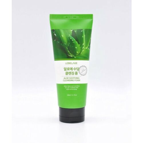 LEBELAGE Nyugtató aloe arc hab