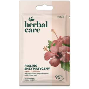 HERBAL CARE Vegán enzimarcradír - Papain hibiszkusszal 7 g 145013703 - Szépség & Egészség