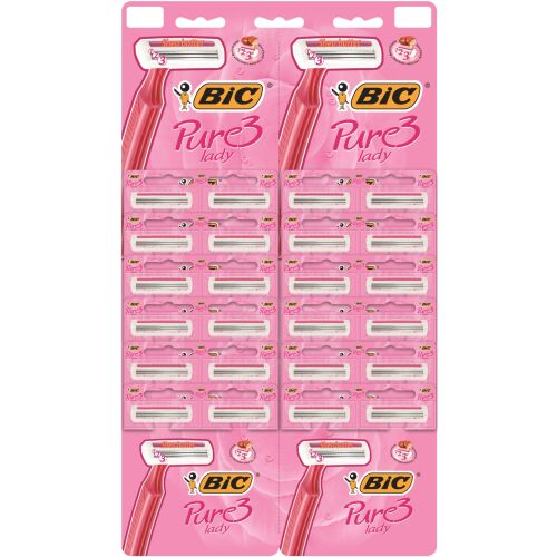 Bic Pure 3 Lady rózsaszín borotva - 24 darabos csomag 145013707