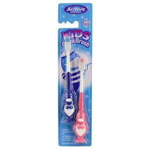 Beauty Formulas Active Oral Care Kids Quick fogkefe (3-6 éveseknek)  1 csomag - 2 darab 145013782 - Fogkefe