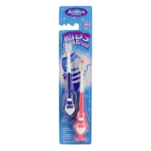 Beauty Formulas Active Oral Care Kids Quick fogkefe (3-6 éveseknek)  1 csomag - 2 darab 145013782