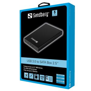 Sandberg 133-89 USB 3.0 na SATA box 2.5