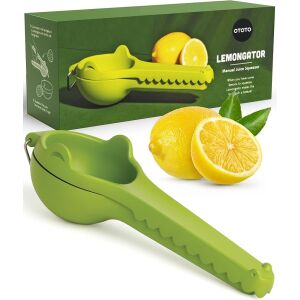 Ototo Lemongator Manuális Citromprés - Zöld 145023254 - Kézi aprító, Kézi mixer, Gyümölcscentrifuga és préselő és Elektromos tésztagép
