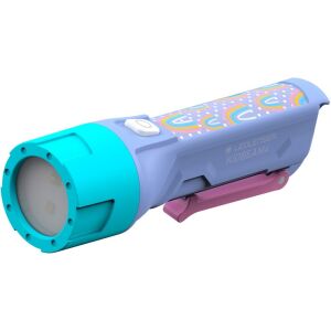 LEDLENSER Kidbeam4 rúdlámpa gyerekeknek 70lm lila 2xAAA 145025128 - Ledlenser