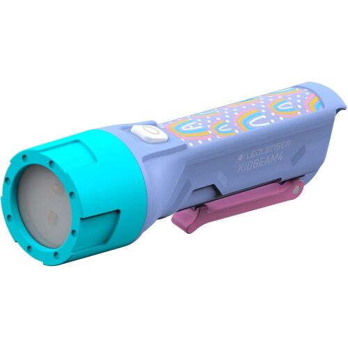 LEDLENSER Kidbeam4 rúdlámpa gyerekeknek 70lm lila 2xAAA 145025128
