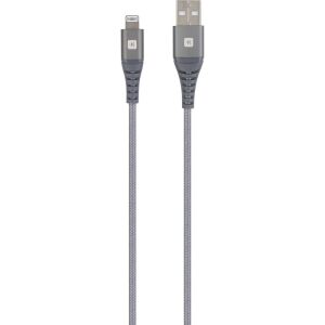 SKROSS Steel Line USB kábel, töltő, szinkron, (lightning) 1,2m 145025314 - Lightning kábel