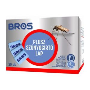 Bros Szúnyogirtó utántöltő lapka elektromos készülékhez 20db B011 145026041 - Bros
