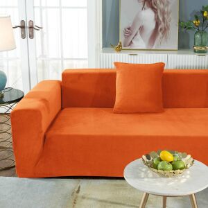 Kanapé Huzat (bársonyos, 4 személyes, narancssárga) 145029056 - Bútorhuzat