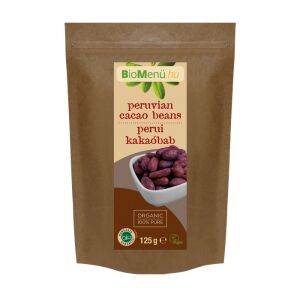 BioMenü bio perui kakaóbab 125 g 145036580 - Kávé & Kakaó