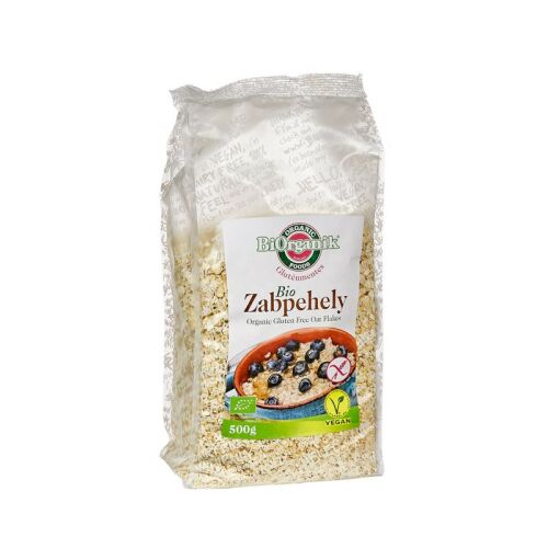 Biorganik Gluténmentes Zabpehely 500g, bio és vegán reggeli gabonapehely - Gabonapehely
