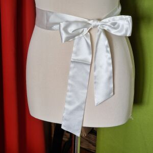 ESKÜVŐ MÖV42 - Szatén menyasszonyi öv - több színben 145037286 - Női öv