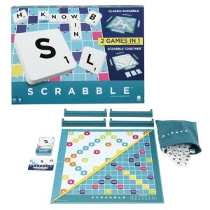 Scrabble Original és Társas 2 az 1-ben játék Mattel 145039160 - Mattel