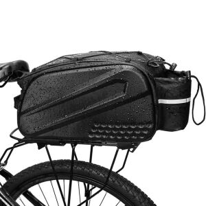 FOXTER®PREMIUM kerékpáros csomagtartó táska, merevített, vízálló, fényvisszaverő, 10 literes xxl 145039656 - Kerékpár kiegészítő