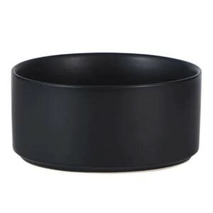 NUXIE® Kerámia Tál Kutyáknak és Macskáknak, Fekete, 400ml