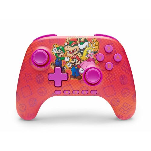 PowerA Advantage Wireless, Nintendo Switch 2, Hall-Effect, Mario and Friends, Controler fără fir 145039677