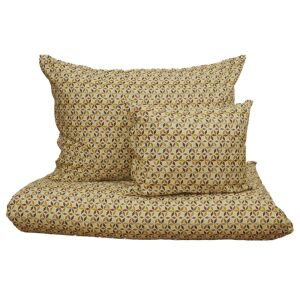 Pamut ágyneműhuzat garnitúra - 3 db-os - Barnás geometriai mintás 145041425 - Ágynemű - ifjúsági és felnőtt